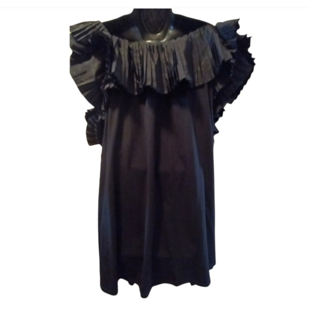 ELOQUII Mini Dress Black 18